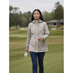 Nike Women's Light Gray Ski & Snow Jacket
